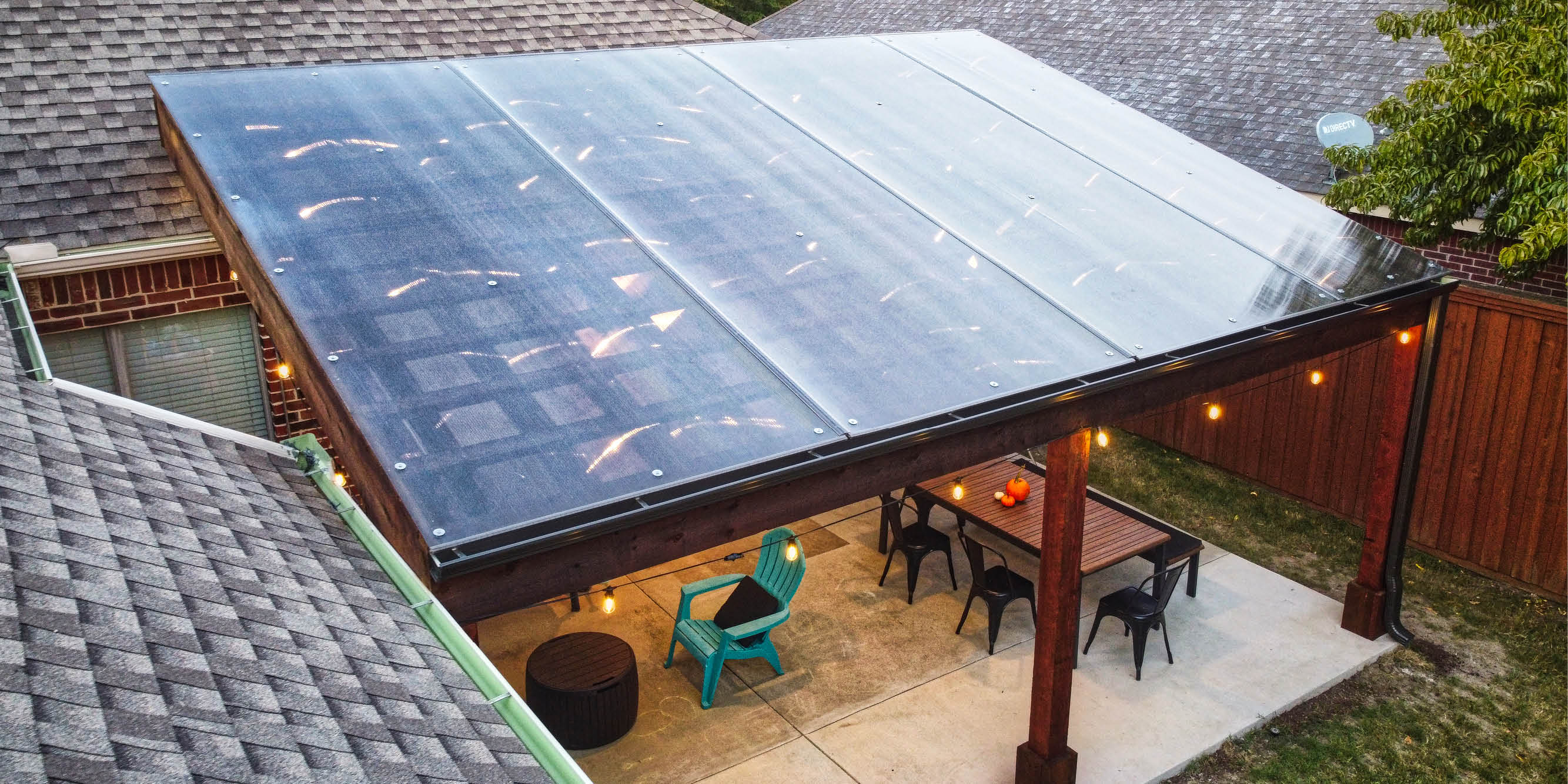 Apollo polycarbonate roof system